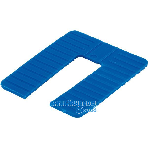 ROTO Euroklick Distanzplatte 65 x 52.5 x 2 blau