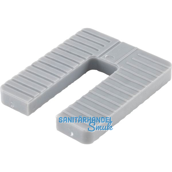 ROTO Euroklick Distanzplatte 65 x 52.5 x 8 grau