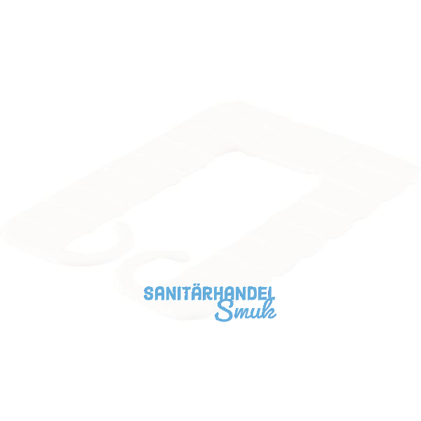 ROTO Euroklick Distanzplatte mit Sperrhaken 40 x 30 x 1 wei�