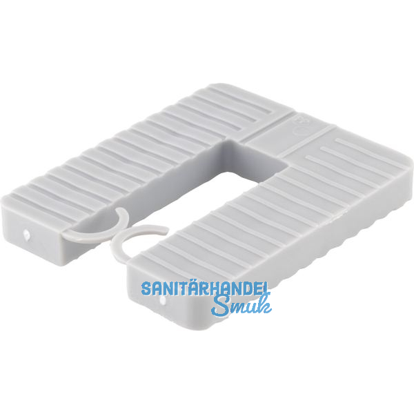 ROTO Euroklick Distanzplatte mit Sperrhaken 65 x 52.5 x 8 grau