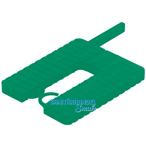 ROTO Euroklick Distanzplatte mit Sperrhaken & Montagehilfe 40 x 30 x 5 gr�n