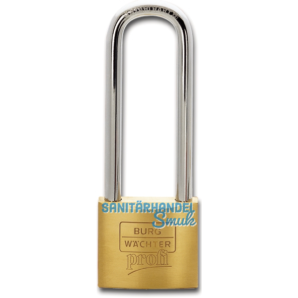 BURG Vorhangschloss 116 Profi, verschiedensperrend, B�gelh�he 60mm, Breite 40mm