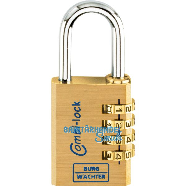 BURG-W�CHTER Vorhangschloss Combi Lock 80/40 Burg SB-1