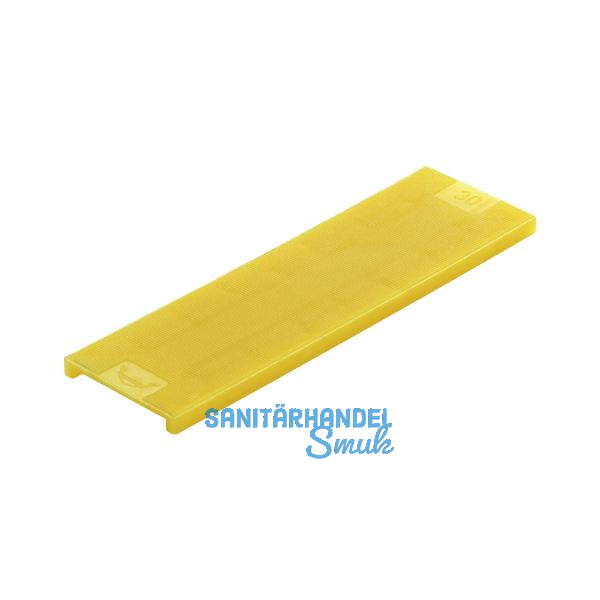 ROTO Verglasungsklotz GL-SV 100 x 40 x 4, aus Kunststoff gelb