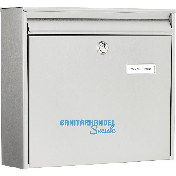 BURG Aufh�ngebriefkasten BORKUM - Edelstahl rostfrei