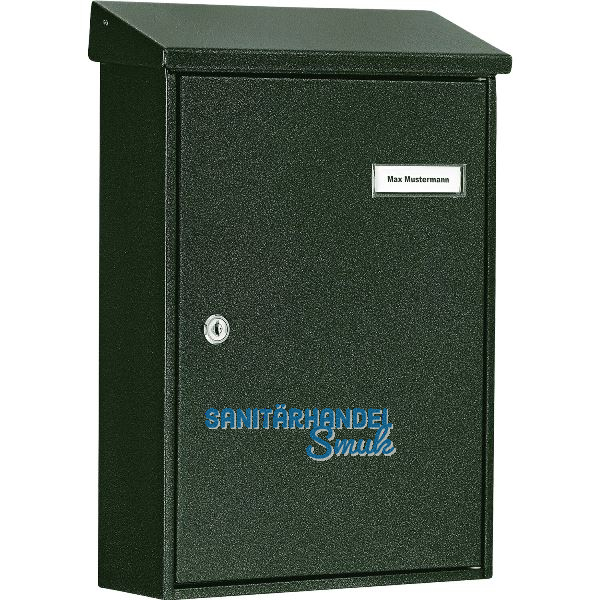 BURG Aufh�ngebriefkasten LETTER - Stahl verzinkt gr�n