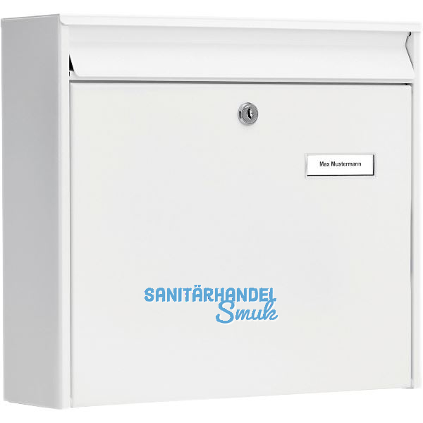 BURG Aufh�ngebriefkasten MAIL - Stahlblech verzinkt wei�