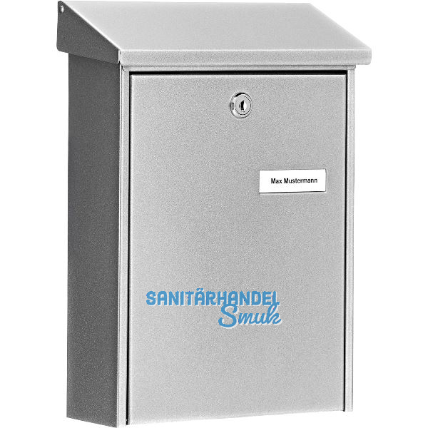 BURG Aufh�ngebriefkasten DAILY - Stahl verzinkt silberf�rbig