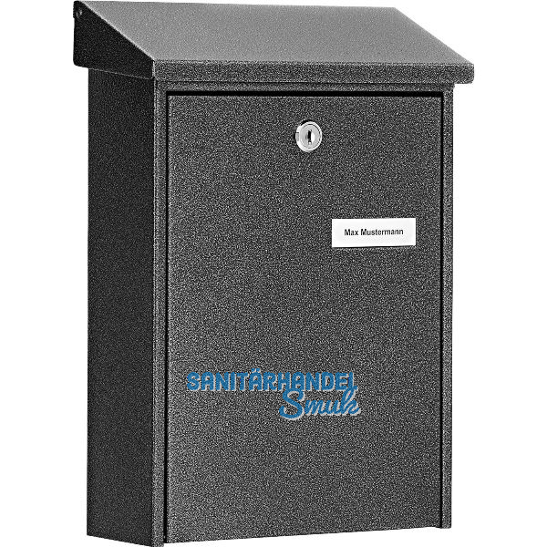 BURG Aufh�ngebriefkasten DAILY - Stahl verzinkt eisenf�rbig