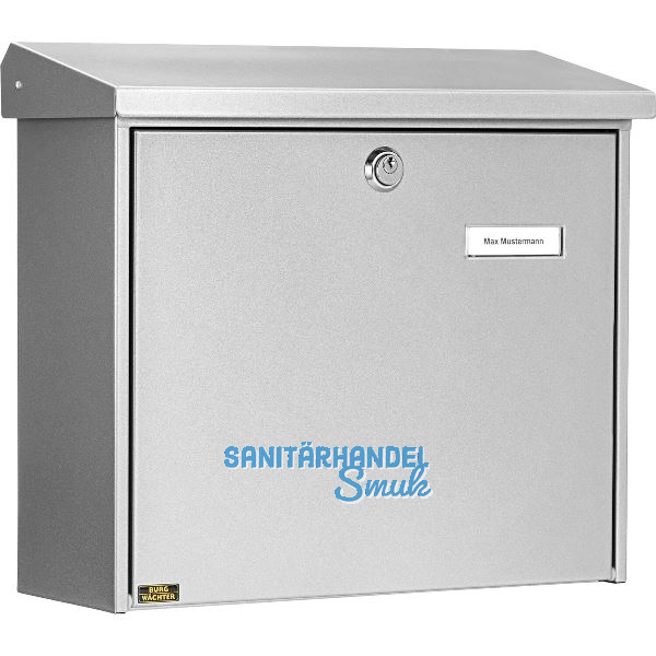 BURG Aufh�ngebriefkasten COMFORT - Stahl verzinkt silberf�rbig