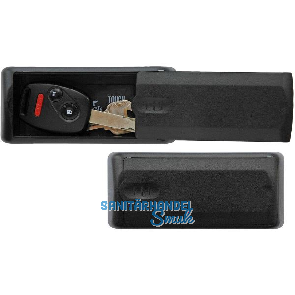 MASTER LOCK Schl�sselsafe Mini magnetisch, 119 x 51 x 29 mm, Kunststoff schwarz