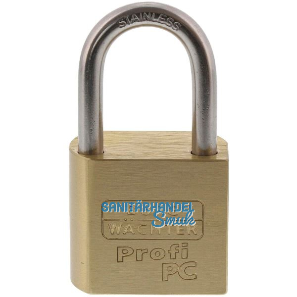 BURG-W�CHTER Vorhangschloss 116 Profi PC 50 Niro, f�r Halbzylinder, Breite 50 mm