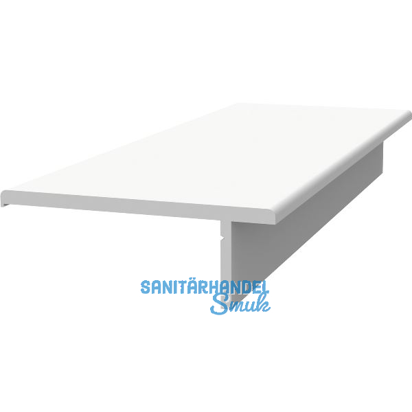 Blindstockprofil 25mm, PVC wei�, 6000mm