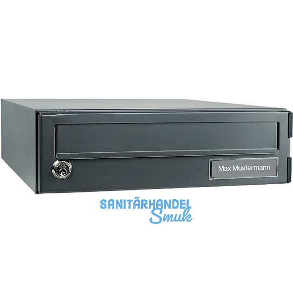 BURG Hausbrieffach eBoxx A 625, Breite 380, H�he 115 mm, anthrazit