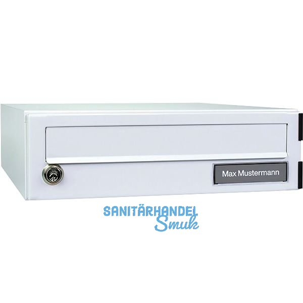 BURG Hausbrieffach eBoxx A 625, Breite 380, H�he 115 mm, wei�