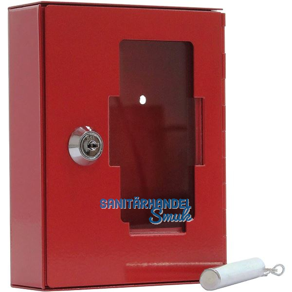 ROTTNER Notschl�sselkasten NSK1,verschiedensperrend, mit Kl�ppel, rot lackiert