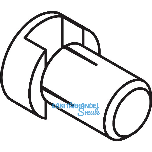 ROTO Entw�sserungsr�hrchen Durchmesser 10 mm L�nge 14 mm Kunststoff schwarz