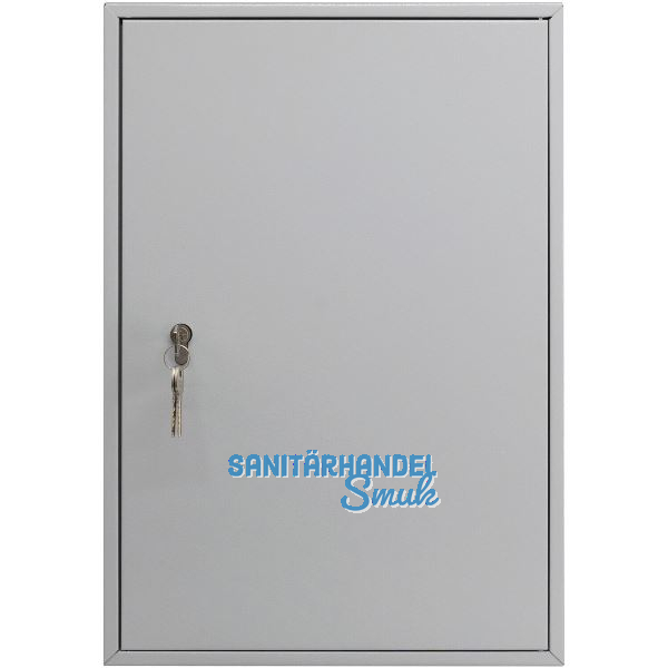 BURG-W�CHTER Schl�sselschrank PZ 6850, mit 200 Haken, Stahl lichtgrau