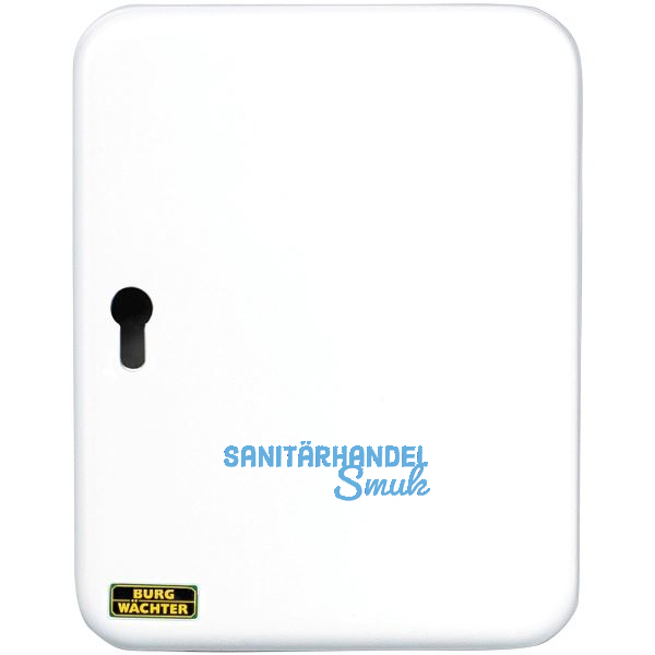 BURG-W�CHTER Schl�sselschrank City Line f�r PZ vorgerichtet, 15 Haken, lichtgrau