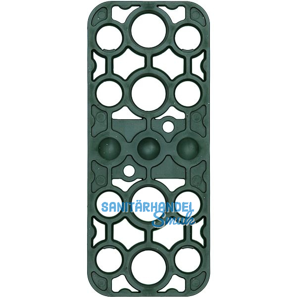 GV Unterlegplatte, 120 x 50 x 3 mm, Kunststoff, gr�n