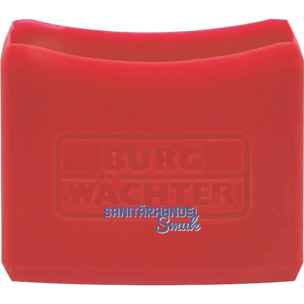 BURG-W�CHTER Abdeckkappe Vorhangschloss B=40 mm Rot