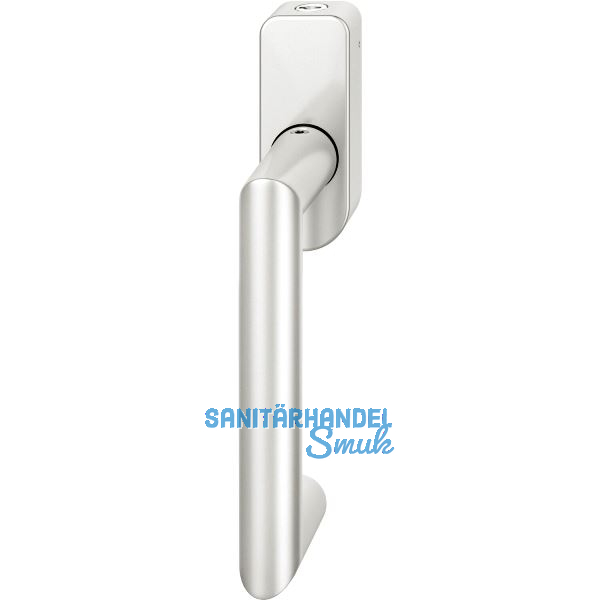 FSB Fenstergriff 34 1016 abschlie�bar ovale Rosette, Aluminium silber eloxiert