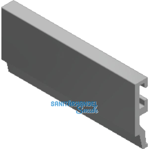 Clipprofil AL-Clip-D schwarz matt eloxiert