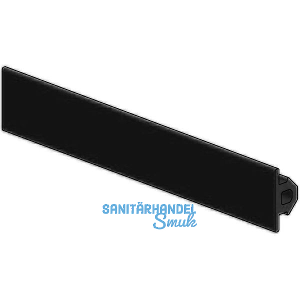 Anschlaggummi AL-EPDM-16 f. 28mm Glas, grau