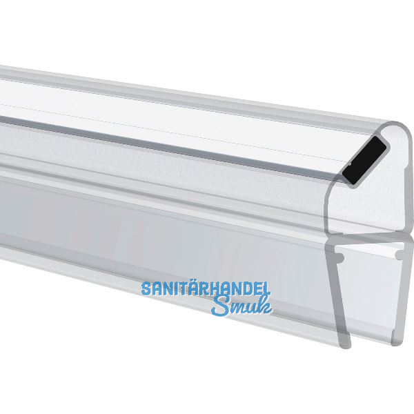 REHAU Magnetprofil 90� f�r 6 - 8 mm, 2010 mm, Kunststoff transparent