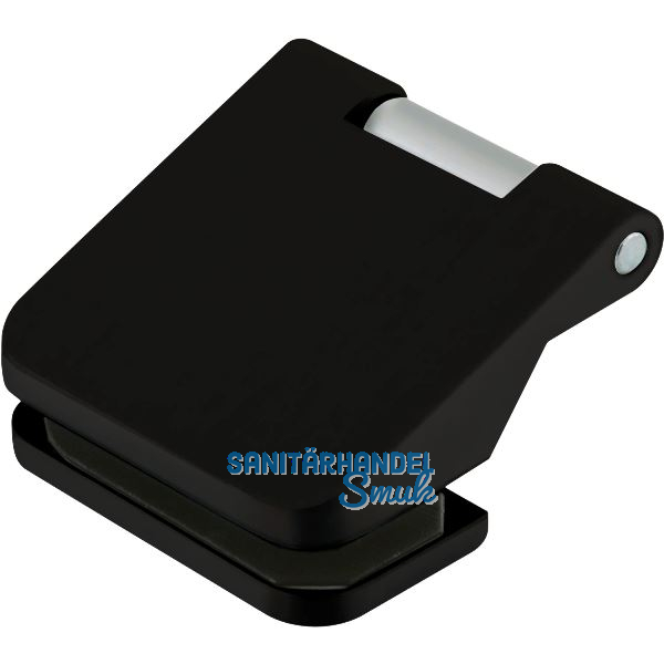 DORMA-Glas T�rband Fl�gelteil Junior Office 11.360, 48,5 mm, Alu schwarz RAL9005