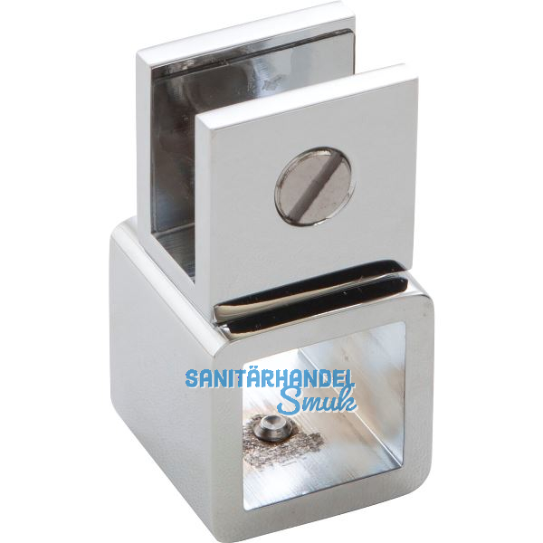 Glashalter SBA eckig, offen, verstellbar