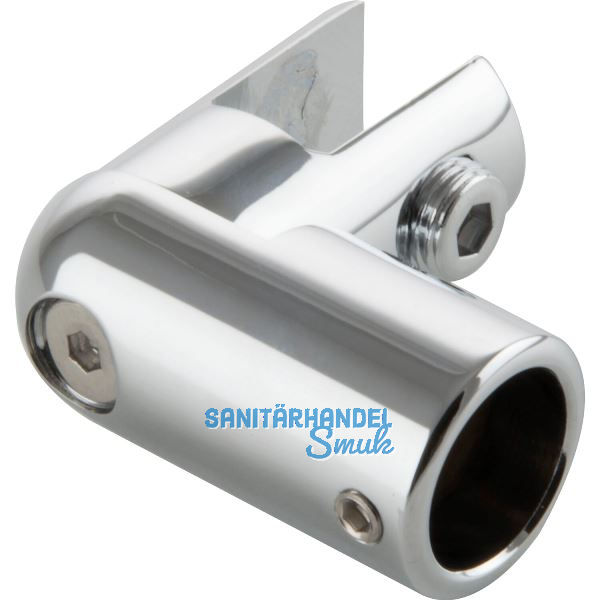 Glashalter f�r Stabilisationsstange SBA, 45 x 43 mm, Messing verchromt poliert
