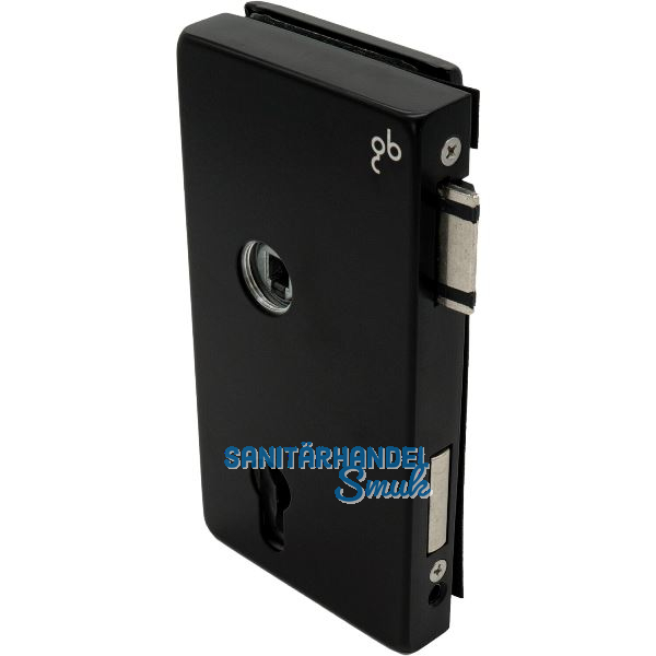 Schloss JUNIOR OFFICE CLASSIC PZ mit Wechsel, links,schwarz matt RAL9005(11.280)