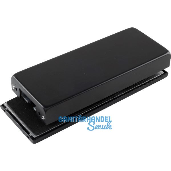 Gegenkasten Studio Classic 10.005, Aluminium schwarz matt RAL 9005