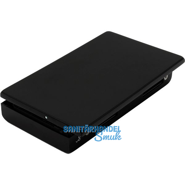 Gegenkasten Junior Office 11.287, rechts, Aluminium schwarz matt RAL 9005