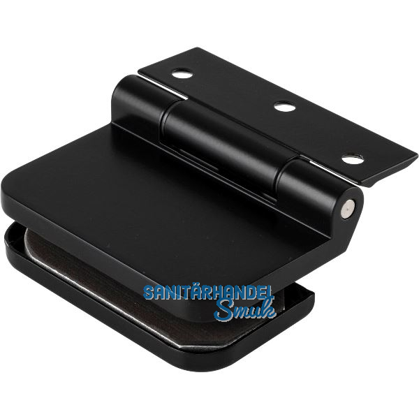 DORMA-Glas T�rband m. Rahmenteil Junior Office 12.090, Glas 8-10 mm,schwarz matt