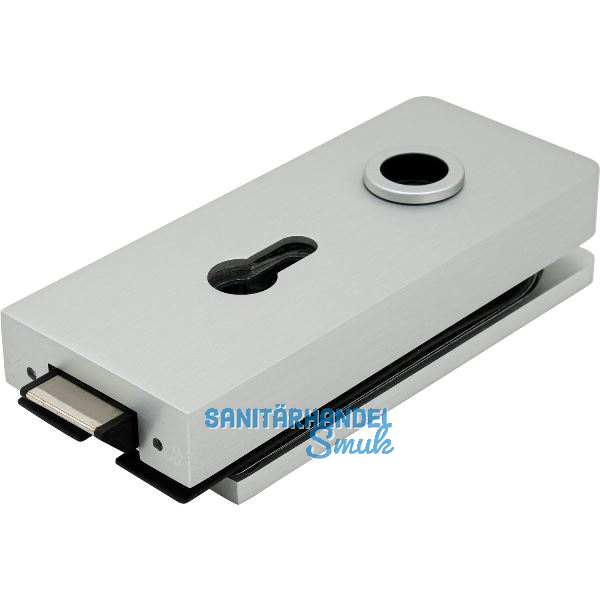 Schloss Studio 1121 PZ mit Wechsel, Glas 8 mm, Alu silber eloxiert (10.148)