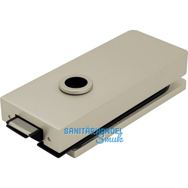 Schloss Studio 1121 unversperrbar, Glas 8 mm, Alu Edelstahl-Effekt (10.149)