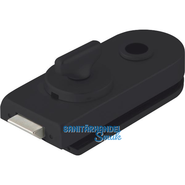 Schloss Studio Rondo WC m.Riegelolive, schwarz matt RAL 9005 (10.206)