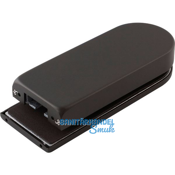 Gegenkasten Studio Rondo 10.220, Aluminium schwarz matt RAL 9005