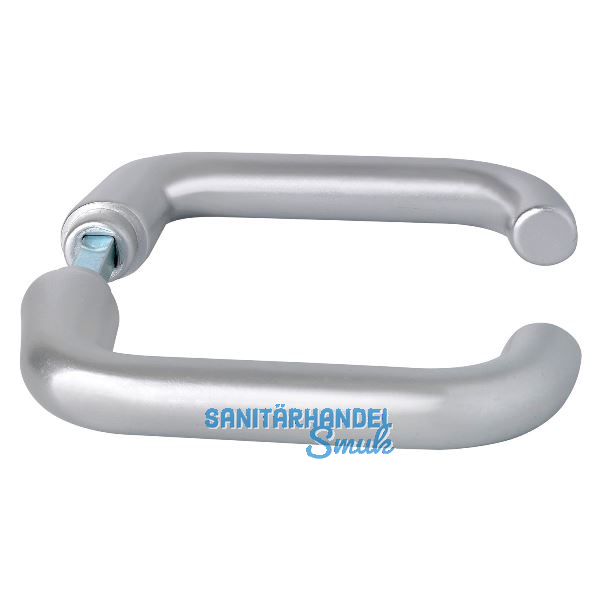 SCH-LINE Dr�ckerpaar SCH U-Form, 8 mm, Aluminium silber eloxiert