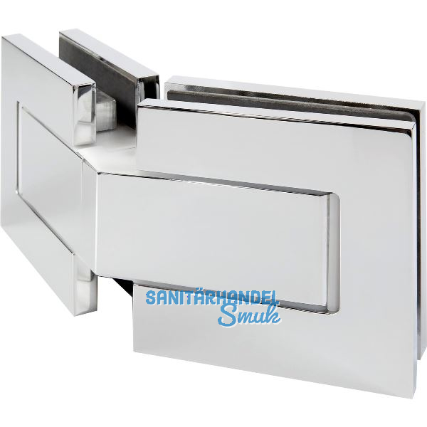 DORMA-Glas Duscht�rband MORANO S1 135� Glas-Glas, Messing glanzverchromt