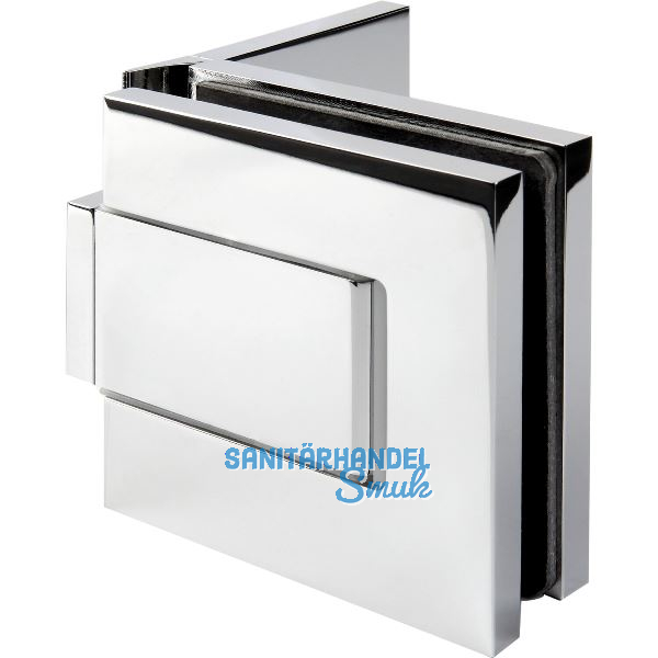 DORMA-Glas Duscht�rband MORANO S1 XL 90� Glas-Wand, Messing glanzverchromt