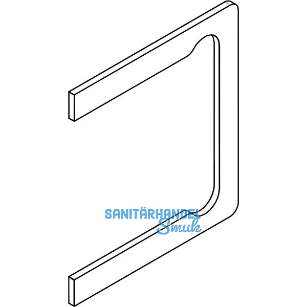DORMA-Glas Zwischenlagenset f�r MORANO S1 XL Glas-Wand f�r 8 mm Glas