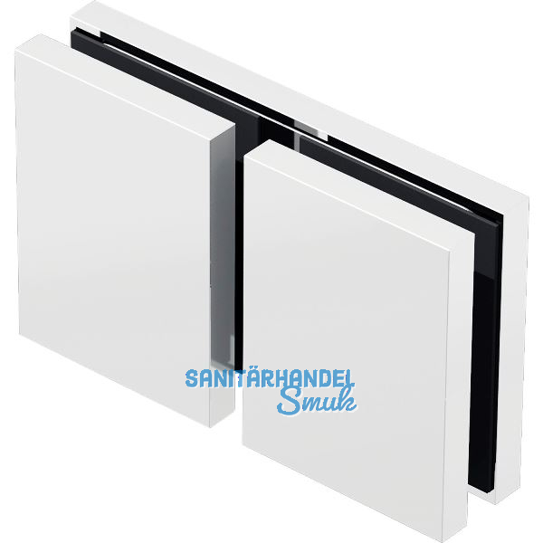 DORMA-Glas L�ngsverbinder 180� Glas-Glas MORANO S1,S1XL/TANORA S1,S2, verchromt