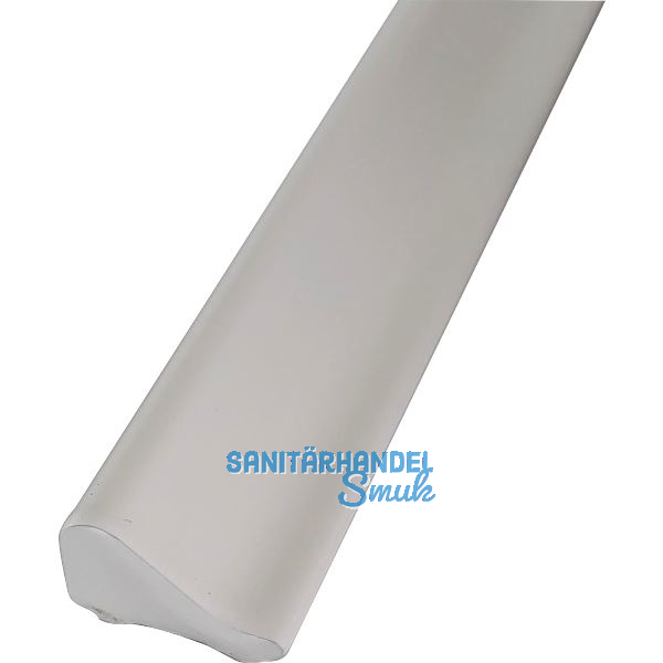 Schwallschutz 15 x 9 x 2000 mm, Aluminium silber gl�nzend