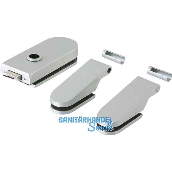 Beschlagsgarnitur Studio Rondo unversperrbar, silber eloxiert (10.101)