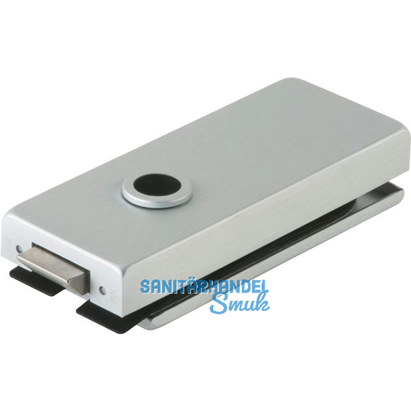 Schloss Studio Classic unversperrbar, Glas 8 mm, silber eloxiert (10.002)