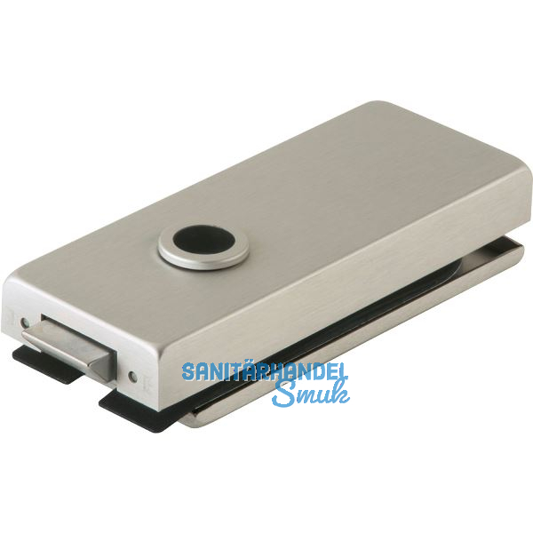 Schloss Studio Classic unversperrbar, Glas 8 mm, Edelstahl-Effekt (10.002)