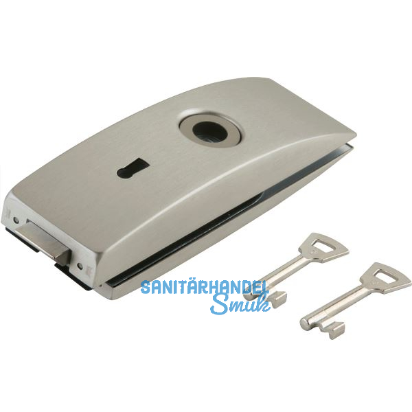 Schloss Studio Arcos BB mit 2 Schl�sseln, Edelstahl-Effekt (24.203)